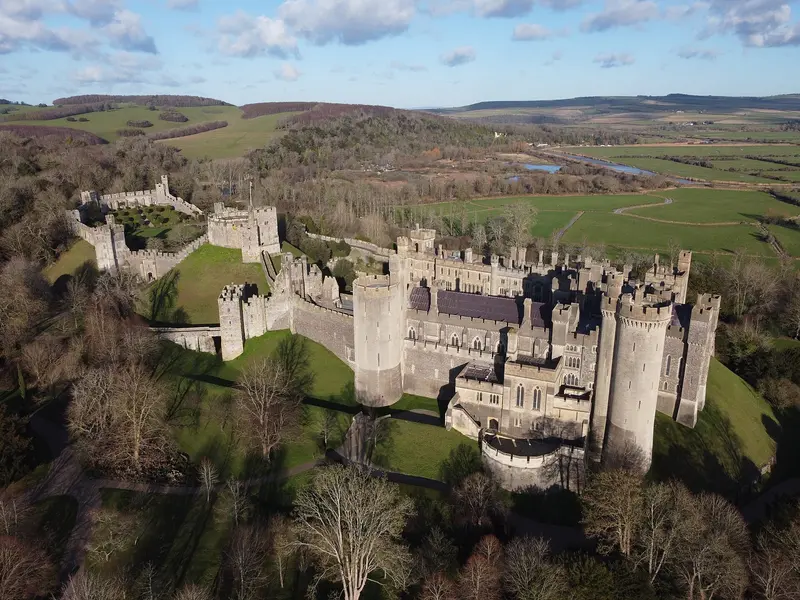 Arundel Castle: This is a photo of scheduled monument number