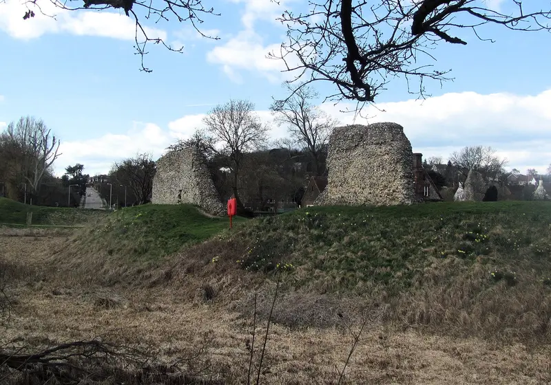 Berkhamsted Castle: All that remains of the South Gate, Berkhamsted Castle