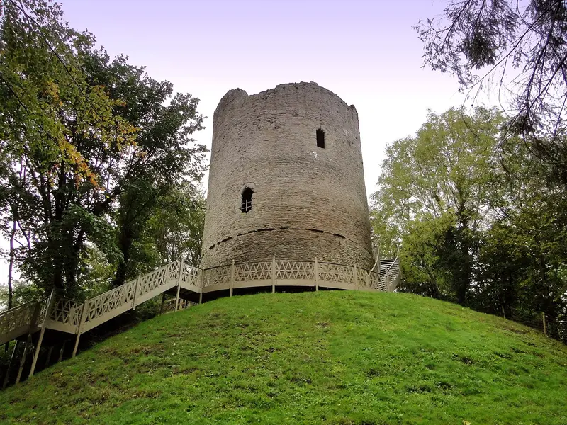 Bronllys Castle: The Keep, Bronllys Castle