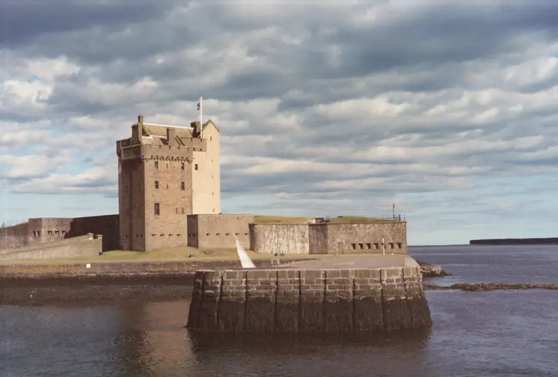 Broughty Castle: View of Broughty Castle in Dundee.