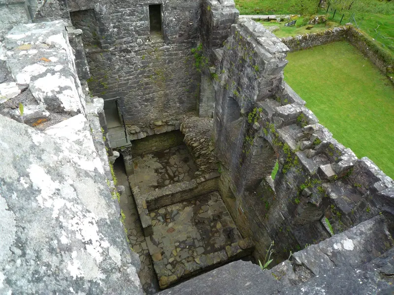 Carnasserie Castle: 16th century castle ruin, near Kilmartin, Argyll and Bute, Scotland.
