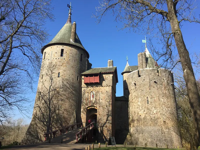 Castell Coch: Castell Coch - exterior