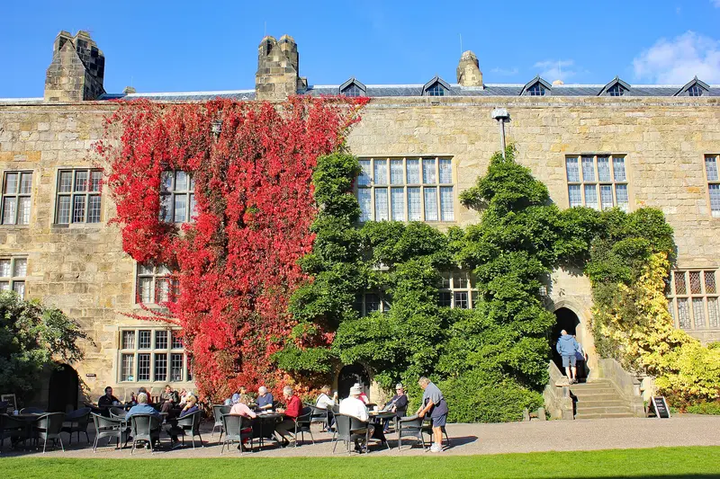 Chirk Castle: Autumnal Colours in Chirk Castle