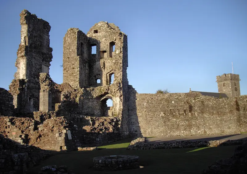 Coity Castle: Ruins of the keep, Coity Castle