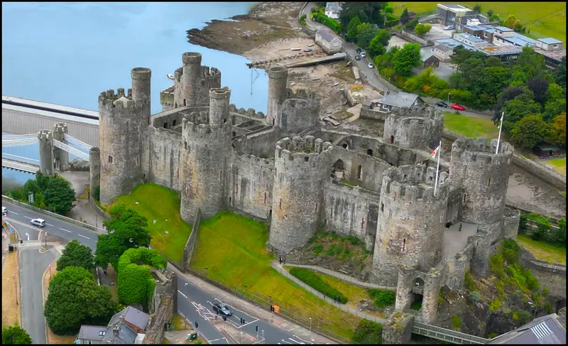 Conwy Castle: Conwy Castle, Wales, UK
