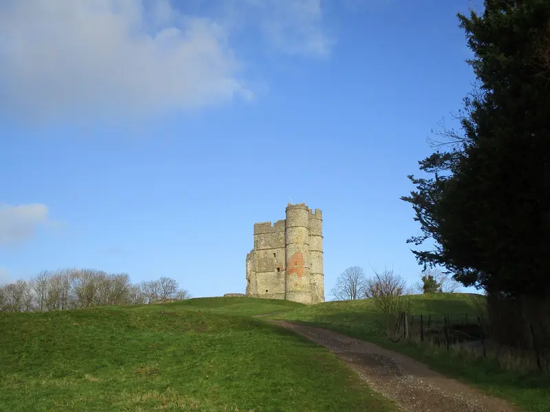 Donnington Castle: Donnington Castle, near Newbury, Berkshire, England.
