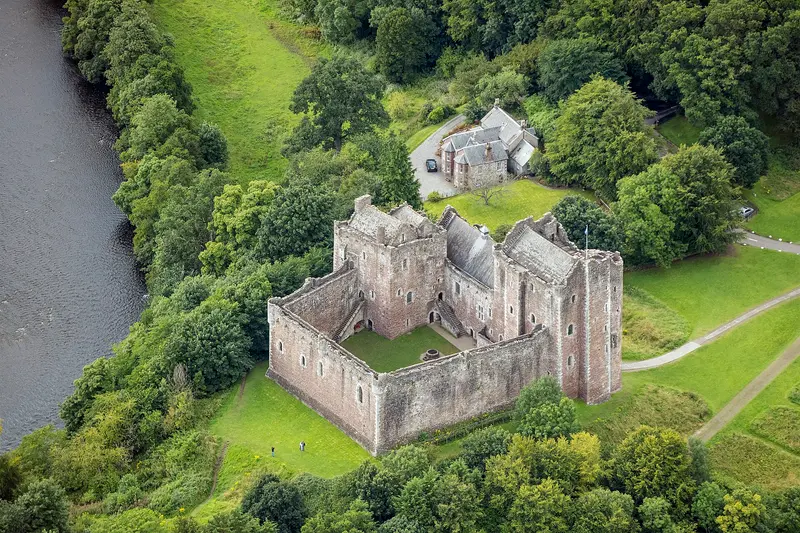Doune Castle & Roman Camp: This is a photo of listed building number
