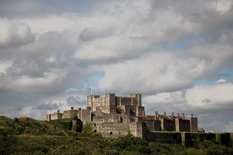 Dover Castle: A view of Dover Castle, Kent
