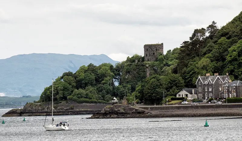 Dunollie Castle: This is a photo of scheduled monument number