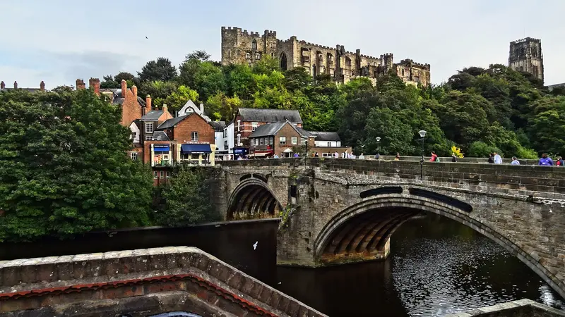 Durham Castle: City of Durham, County Durham, England.)