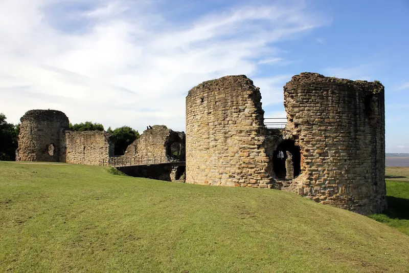 Flint Castle: Donjon at Flint Castle