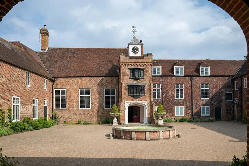 Fulham Palace: London: FULHAM PALACE, court, from W Hammersmith and Fulham