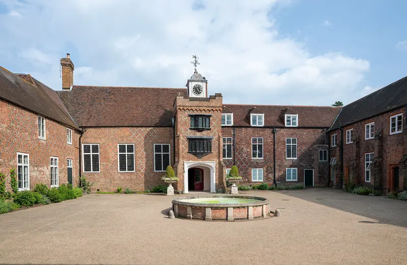 Fulham Palace: London: FULHAM PALACE, court, from W Hammersmith and Fulham