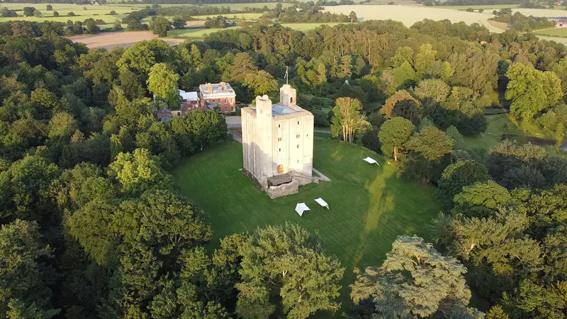 Hedingham Castle: This picture was uploaded via app "Wiki Loves Monuments United Kingdom" .