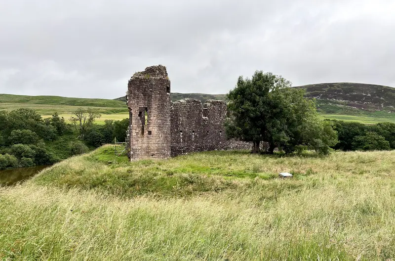 Morton Castle: Ruins of Morton Castle