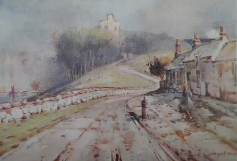 Norham Castle: Norham Castle, 1908