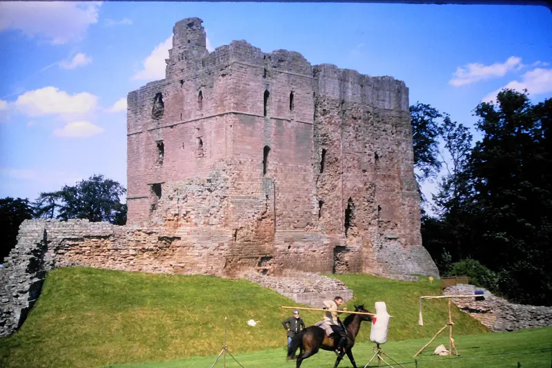 Norham Castle: Demonstration at Norham Castle