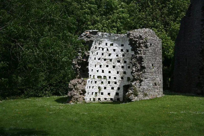 Oxwich Castle: This is a photo of listed building number