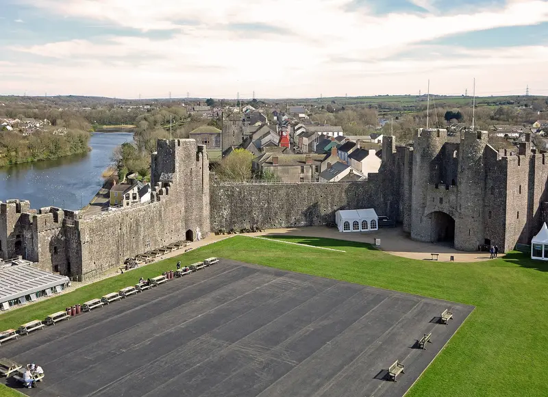 Pembroke Castle: Outer Ward: Pembroke Castle