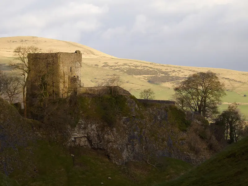 Peveril Castle: The keep of Peveril Castle, Castleton