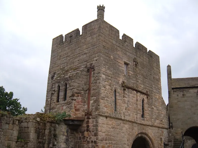 Prudhoe Castle: Gatehouse at Prudhoe Castle, Prudhoe, Northumberland