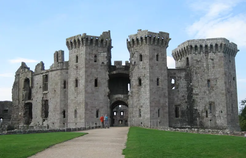 Raglan Castle: This is a photo of listed building number