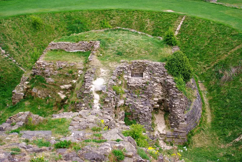 Sandal Castle: Sandal Castle Inner Bailey