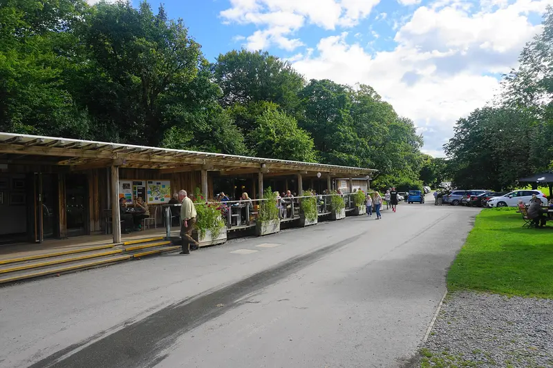 Sizergh Castle: Cafe and shop at Sizergh Castle