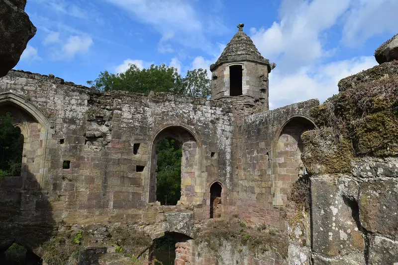 Spofforth Castle: Spofforth Castle, Spofforth, North Yorkshire. Taken on the morning of Saturday the 30th August 2025.