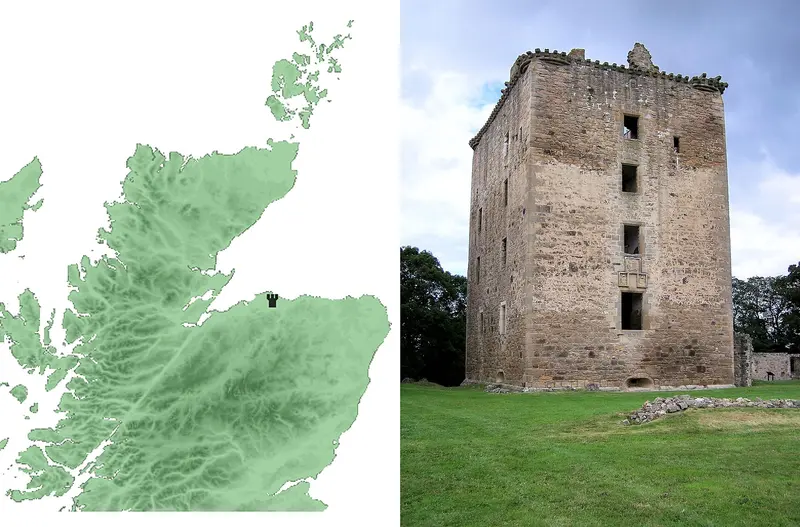 Spynie Palace: Spynie castle.