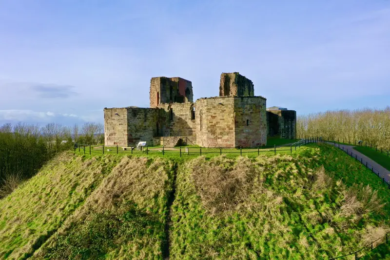 Stafford Castle: Stafford Castle, Autumn 2020