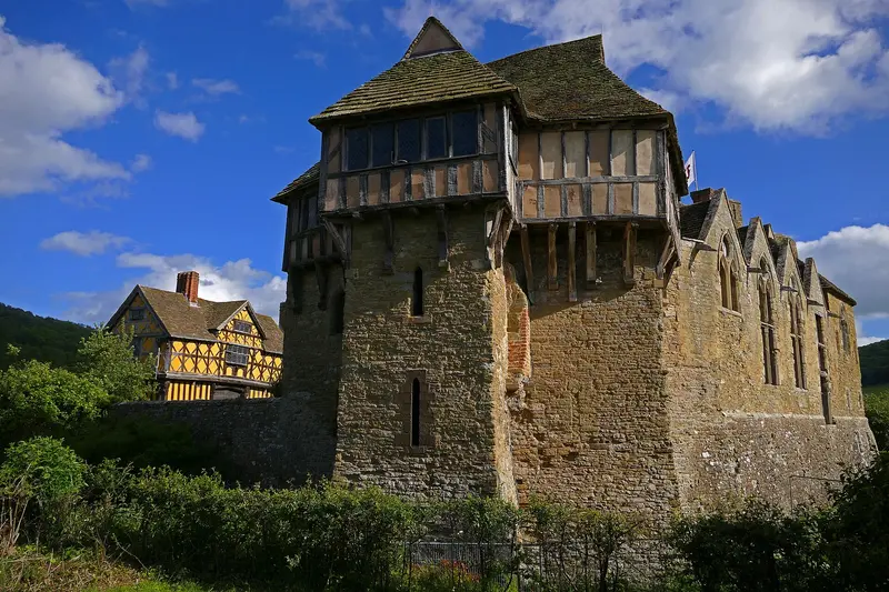 Stokesay Castle: This picture was uploaded via app "Wiki Loves Monuments United Kingdom" .