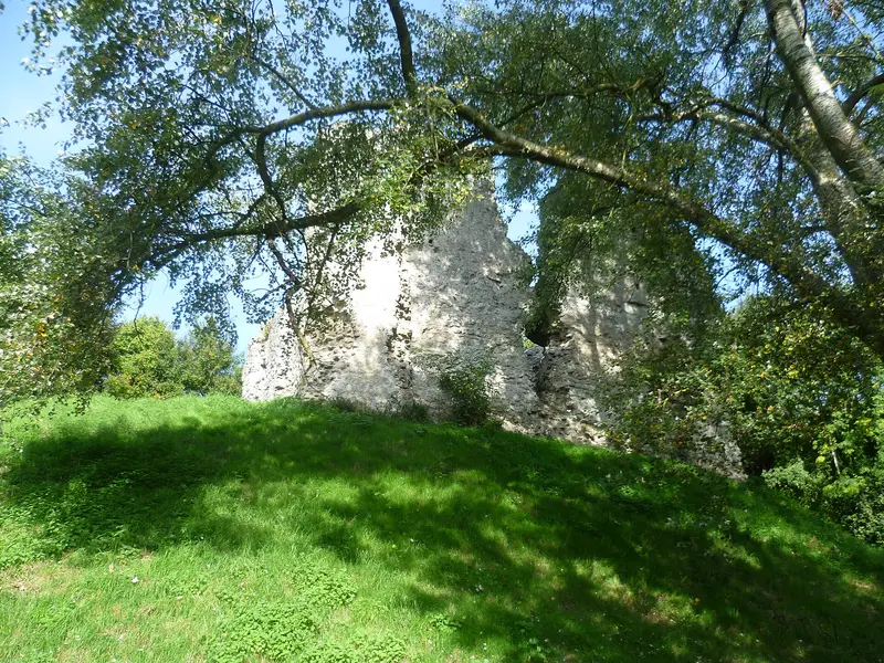 Sutton Valence Castle: Sutton Valence Castle seen from Rectory Lane