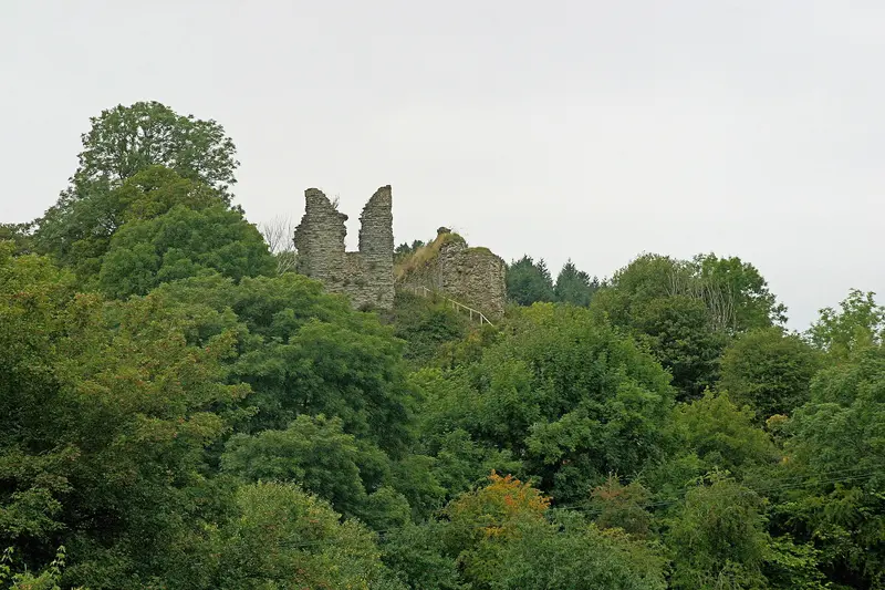 Wigmore Castle: Wigmore Castle ruins